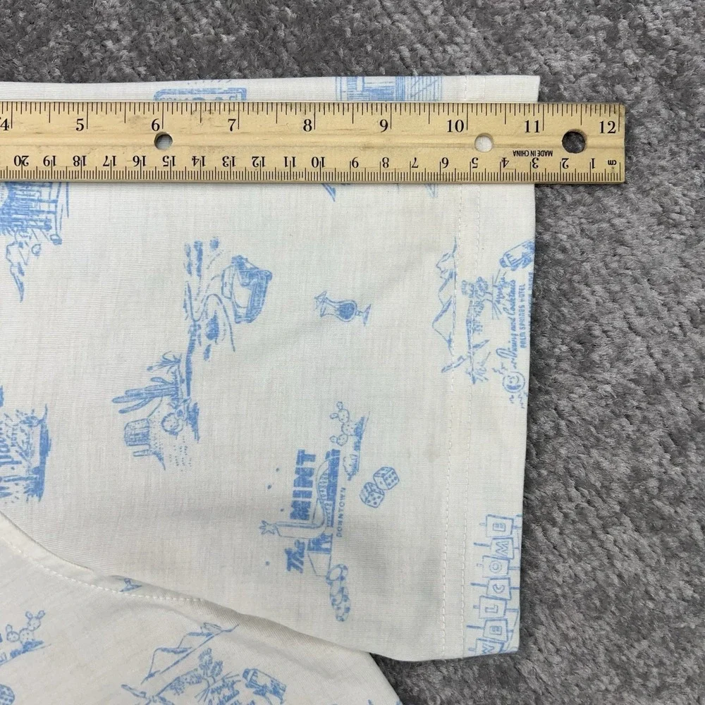 JOHNNIE-O Beginner's Luck Polo Shirt‎ Men's XL White 50s Casinos BEAR CREEK GOLF